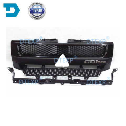 Front Bumper Grille for Mitsubishi Pajero Mini Bumper Net for Montero Pinin White Silver Black Grille for Shogun IO ► Photo 1/6