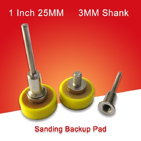 1 Inch 25MM M6/M8 Thread Sanding Pad Sander Backup Pad for Hook & Loop Sanding Disc Sandpaper Abrasive  Power Tools Accessories ► Photo 1/6