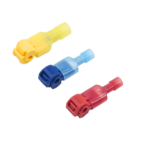 10PCS Red Blue Yellow Scotch Lock Quick Splice Crimp Terminal Wire Convenient Connector for 0.5-1.0 0.75-2.5 4-6 mm2 Line ► Photo 1/6