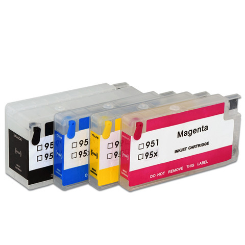 950 951 952 953 954 955 711 Refill Ink Cartridge  No Chip For HP T120 T520 7720 7740 8210 8710 8715 8718 8720 8725 ► Photo 1/3