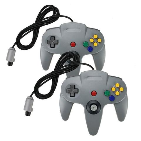 Professional Fashion N64 Controller Joystick Gamepad Long Wired For Classic Nintendo 64 Console Games Gamepads Accessories Tool ► Photo 1/6