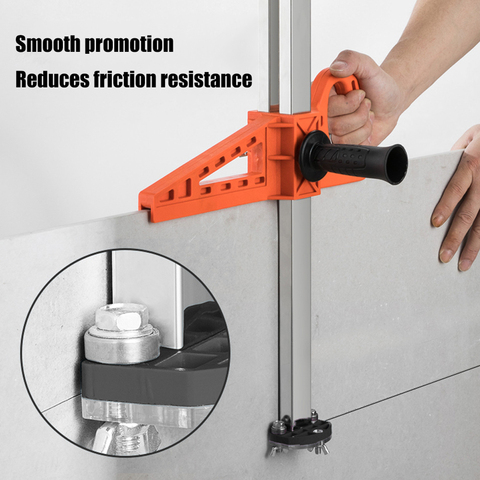 Durable Fixing Manual Gypsum Board Cutter Adjustable Hand Push Drywall Cutting Tool Double Handle with Stainless Steel Ruler ► Photo 1/6