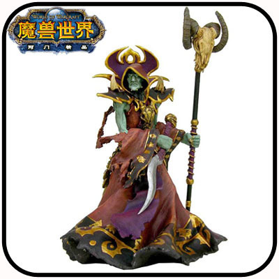 WOW WORLD SERIES 3  Undead Warlock ACTION FIGURES TOY COLLECTION Anime Figure Da Collezione Model Toy ► Photo 1/1