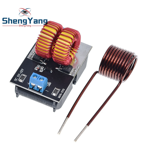 DC 5-12V Mini ZVS Low Voltage Induction Heating Power Supply Module Induction Heating board for induction Heating with Coil ► Photo 1/6