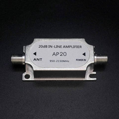 For Dish Network Antenna All Satellite Applications Satellite Inline Amplifier with Up To 20dB Signal Booster Strengthen ► Photo 1/5