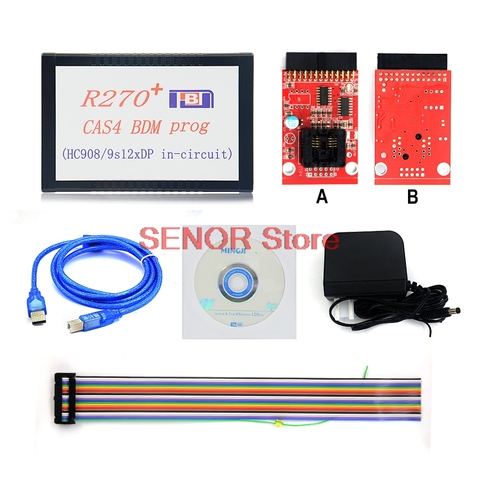 R270+ online programmer R270+ CAS4 BDM PROG V1.20 software 35080 chip ► Photo 1/4