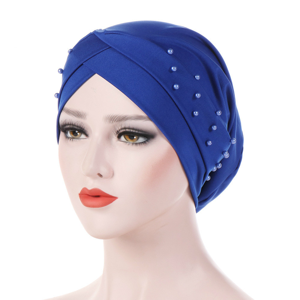 Women's Muslim Hijab Cancer Hat Chemo Inner Cap Hair Loss Head Scarf Yoga Hats 