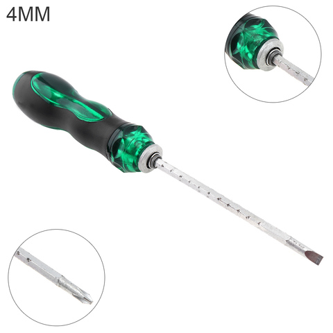 4 Inch Telescopic Ratchet Screwdriver Repair Hand Tool Double end Screw Driver Slotted Cross Magnetic Screwdriver ► Photo 1/6