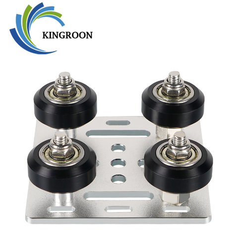 KINGROON 1Set 2022/2040 V-slot Aluminum Profiles Wheels 3D Printer Parts Openbuilds V Gantry Plat Special Slide Plate Pulley ► Photo 1/6