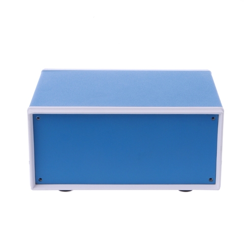 Blue Metal Enclosure Project Case DIY Junction Box 6.7