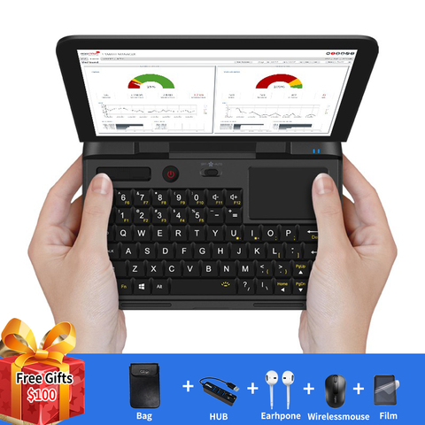 GPD MicroPC Micro PC Mini PC Computer Windows 10 6GB RAM 128GB SSD WIFI Bluetooth Pocket Mini Portable PC Laptop Notebook ► Photo 1/6