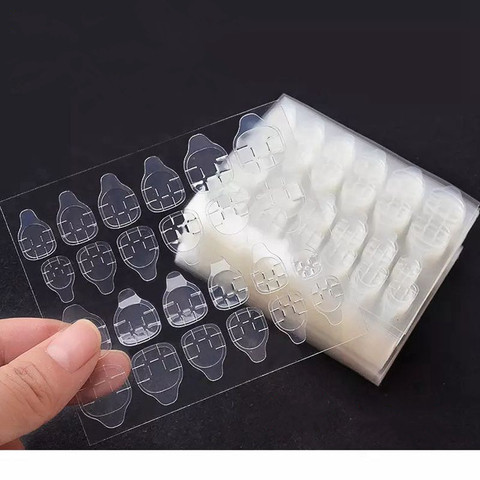 240 Pcs / Lot Transparent Double Side Adhesive Tapes Glue Sticker False Nail Extension Stick Tools ► Photo 1/6