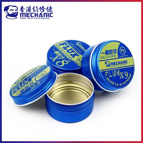 MECHANIC Original Imported Mild Rosin Halogen-Free Lead-Free Soldering Paste PCB BGA No-Clean Solid Welding Flux Repair Solder ► Photo 1/6