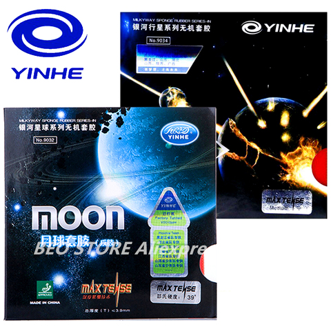 Yinhe Moon SPEED Max Tense No Factory Tuned pips in Table Tennis Rubber With Sponge for Ping Pong Racket ► Photo 1/6