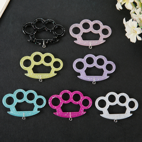 10pcs 51*32mm Resin Charms  Knuckle shape for Necklace Pendant Diy Making Scrapbooking Embellishment Decoration Accessories ► Photo 1/6