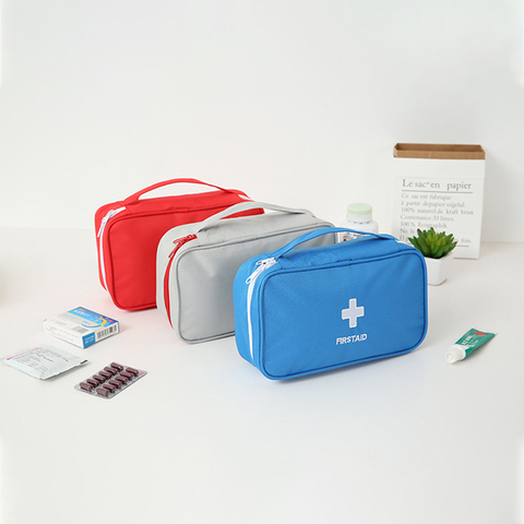 New 12 Pcs/Set first aid kit Family Medical bag Emergency Travel