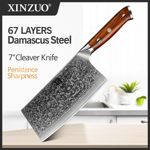 XINZUO Brand 6.5 Inch Chef Knife Japanese 67 layer Damascus Steel