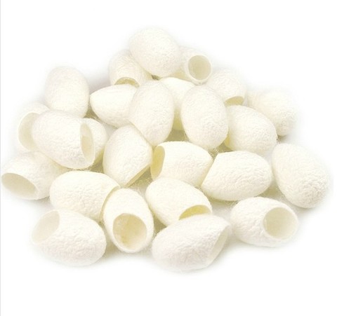 10 Pcs Silkworm Balls Purifying Whitening Exfoliating Scrub Blackhead Remover Natural Silk Cocoons Facial Skin Care ► Photo 1/2