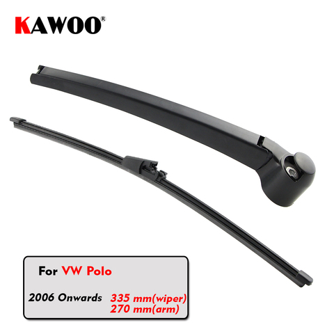 Car Rear Wiper Blade Blades Back Window Wipers Arm For Volkswagen VW POLO MK4 Hatchback 2006 2007 2008 2009 Windscreen Wiper ► Photo 1/6