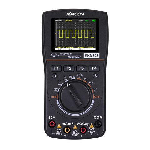 KKmoon Intelligent Oscilloscope kkm828 High Definition Graphical Digital Oscilloscope Multimeter with 2.4 Inches Color Screen ► Photo 1/1