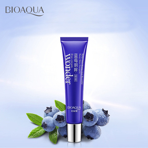 BIOAQUA blueberry eyes creams ageless firming eye anti puffiness dark circles under eye remover anti wrinkle anti age skin care ► Photo 1/5