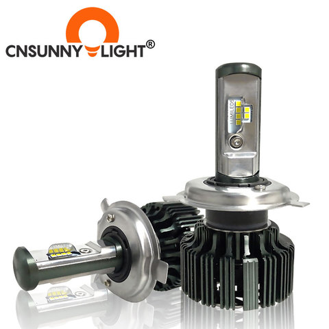 CNSUNNYLIGHT H4 H7 H11 H1 CSP LED 9005/HB3 9006/HB4 H13 9004 9007 H3 8000Lm Car Headlight Bulbs Fog Lights White 6000K 12V 24V ► Photo 1/6