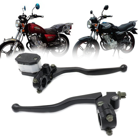 CVO GN125 Motorcycle Universal Black Clutch Lever Brake Master Cylinder Motorcycle Hydraulic Brake Master Cylinder Handle Access ► Photo 1/6