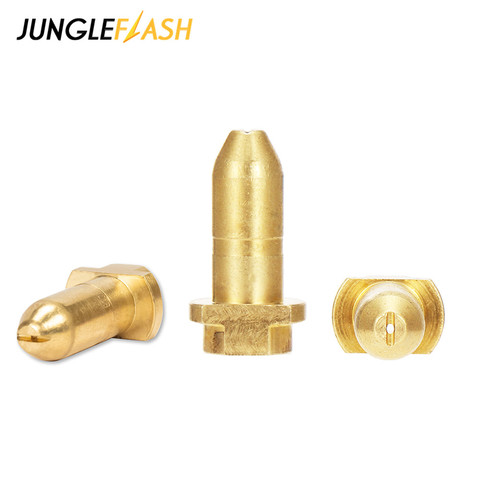 JUNGLEFLASH Brass Nozzle Car Accessories For Karcher Nozzle K1-K7 Spray Rod High Quality Brass Nozzle Water Spray Tip Bullet ► Photo 1/6