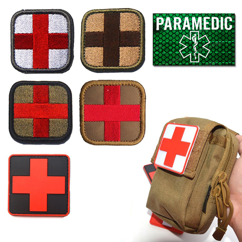 Military Paramedic Patch Badge  Patches Embroidered Paramedic -  Embroidered Patches - Aliexpress