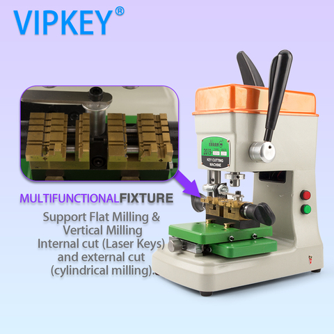 GOSO 998A 2 IN 1 Vertical Horizontal Key Cutting Copy Duplicating Machine Car Door Keys Drill Maker Locksmiths Supply Tools ► Photo 1/6