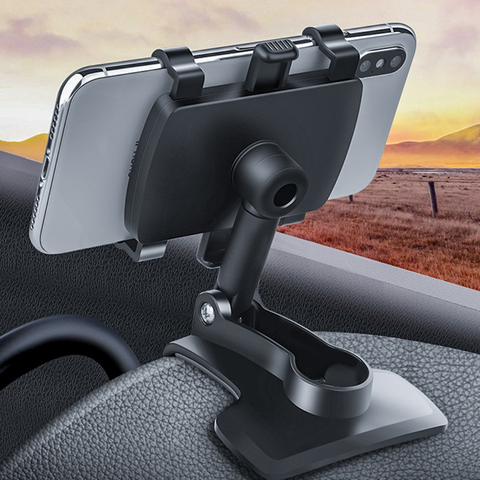 Car Phone Holder 360 Degree GPS Sunshade Support For Kia Rio K2 K3 Ceed Sportage 3 sorento cerato armrest picanto soul optima ► Photo 1/6