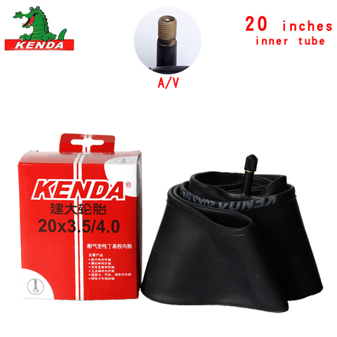 Kenda mountain bike Tube BMX foldable Bicycle Inner Tube MTB parts 20 Inch Cycling 20*3.5/4.0 A/V Cycling Tires ► Photo 1/6