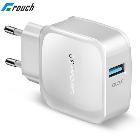 quick charge 3.0 charger wall charger EU/US fast charger 18W Fast USB Charger for Samsung Xiaomi 5 Huawei LG for iPhone 7 8 ► Photo 1/1