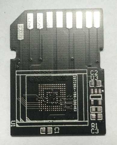 Mobile phone font adapter plate EMMC transfer board EMCP153 / 169 to EMMC to SD card Adapter Board ► Photo 1/2