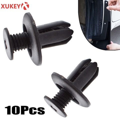 10x Car Auto Fasteners For Hyundai Tucson Elantra Sonata Solaris Santa Fe Accent I30 I20 Bumper Mudguard Fastener Fixing Clips ► Photo 1/1