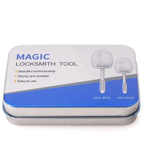 Magic locksmith tools sturdy and durable FO21-8 PINS FO21-6PINS fast open lock pick for Ford ► Photo 1/1
