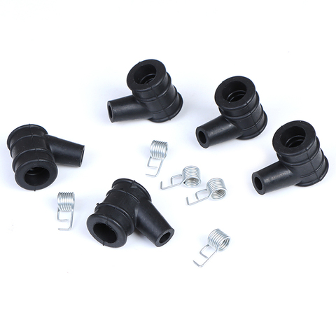 High Quality, 5 Sets 2-Stroke Ignition Coil Cap With Springs Set For 45CC52CC58CC Chain Saw Accessories Part Garden Power Tools ► Photo 1/5
