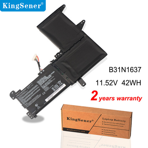 Kingsener B31N1637 C31N1637 Battery For ASUS X510 X510UA X510UF X510UQ VivoBook S15 S510UA S510UQ S510UN S510UR  F510UA F510UQ ► Photo 1/5