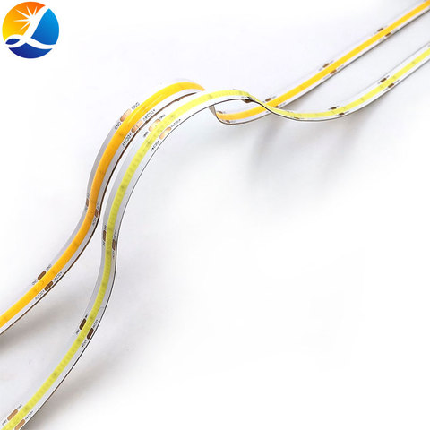 24V 12V 5V COB LED Strip Light with Sticker 0.5M 1M 5M Soft Flexible FCOB LED Tape for Indoor Outdoor Decoration Linear Lighting ► Photo 1/6