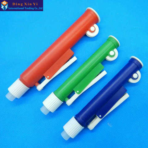 Pipette Aid Fast Release Pipette Pump Manual Pipettor Pump Use With Graduated Transfer Pipette VOL.2 ml/10ml/25ml ► Photo 1/6