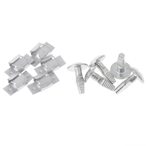 2022 New 5Pairs/set Engine Fitting Clips Mounting Bolt Under Cover For Peugeot 206 207 406 407 806 807 ► Photo 1/6