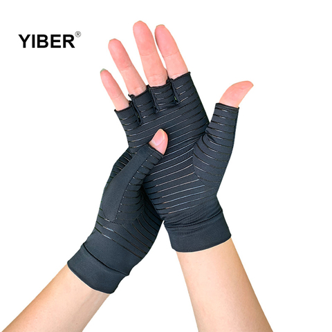 1 Pairs Winter Arthritis Gloves Touch Screen Gloves Anti Arthritis Therapy Compression Pain Joint Relief Anti Warm Gloves ► Photo 1/6