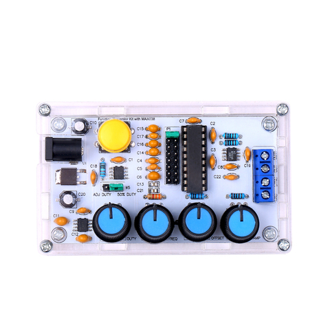 MAX038 Signal Generator DIY Kit 1Hz~20MHz Function Generator High-speed op-amp Generator Sine/Rectangular/Sawtooth ► Photo 1/6