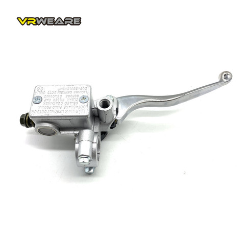 UNIVERSAL Motorcycle Brake pump Front Wheel Cylinder Disc Brake Hydraulic Pump Assy Motorbike Up Pump Level 125cc silver ► Photo 1/5