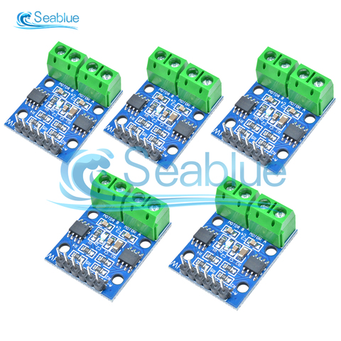 5Pcs/lot DC 2.5V-12V L9110S H-bridge Stepper Motor Dual DC Stepper Motor Driver Controller Board Module L9110S L9110 For Arduino ► Photo 1/6