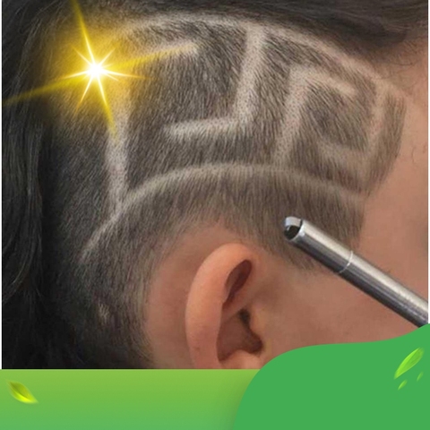 Professional Magic Engrave Beard Hair Scissors Eyebrow Carve Pen Tattoo Barber Hairdressing Scissors Eyebrow Oil Head Carving ► Photo 1/6