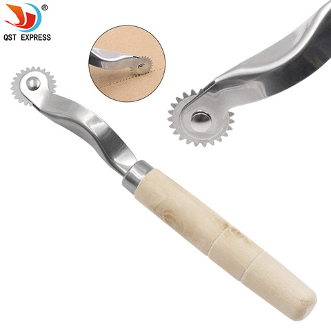 Stainless Steel Leather Cloth Paper Overstitch Wheel Gear Roulette Spacer Sewing Leather Craft Tool 2.5mm Gear ► Photo 1/6