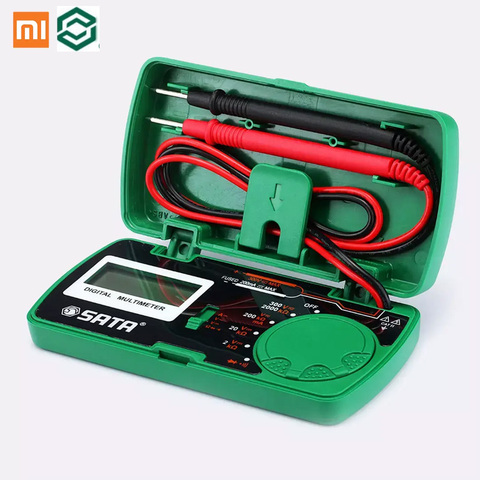 New Xiaomi Sata Multimeter Full Range Overload Protection AC and DC Voltage Mini Pocket Easy Measurement Measurable Continuity ► Photo 1/4