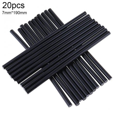 20pcs/lot Hot Melt Stick 7x190mm Hot-melt Gun Glue Sticks Gun Adhesive DIY Tools for Hot-melt Glue Gun Repair Alloy Accessories ► Photo 1/6