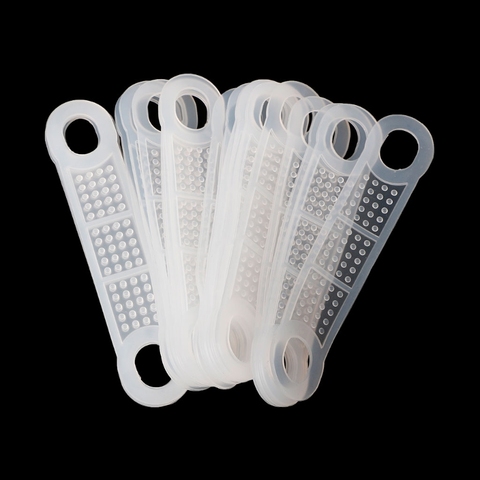 20Pcs Silicone Clothes Hangers Shoulder Pad Anti Slip Strip Clothes Rack Pad Windproof Clothe Hang Accessories S/L Size ► Photo 1/6